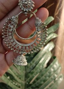 Boho Tribal Jhumka Earrings