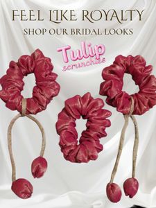Tulip Scrunchies Set