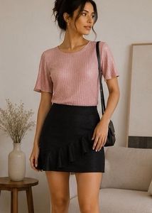Pink Shimmery Top