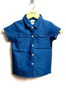 Cute Denim Shirt for Girls