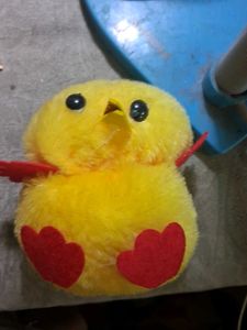 Cute Yellow Chick Plush Toy