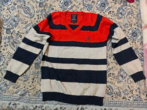 Men  Striped Sweater
