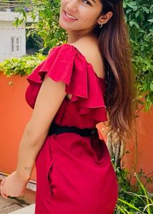 Stylish Red Jumpsuit