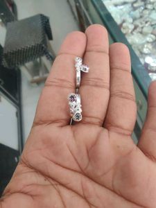 Pure Silver Toe Ring For Womens