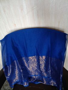 Navy Blue  Plain Saree For Women 💙