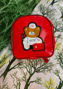 Super Cute Red Small Backpack/Sling Bags