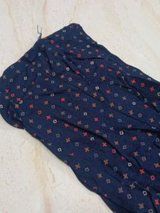 Comfortable Navy Blue Printed Palazzos