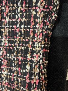 Chic Tweed Sleeveless Mini Dress