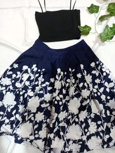 Knee Length Midi Floral Skirt🌻