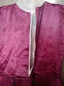 Elegant Ethnic Gown only chain damage