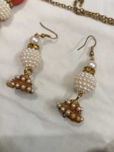 Colorful Beaded Necklace &amp; Earrings Set