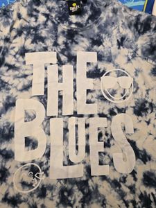 Tie-Dye Graphic T-Shirt "The Blues"