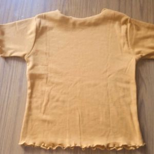 Cute Ribbed Top