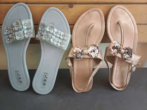 Peach Bow Sandals ✨️🩴