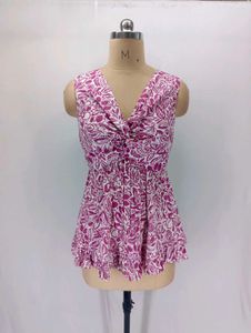 Stylish Floral Print Top