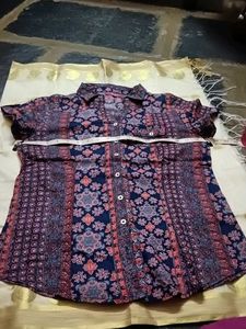 Patterned shirt for women