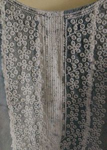 Stylish Striped Kurta with Embellishments