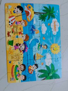 Indian season puzzle set of 4