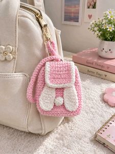 🎀 Mini Bunny Crochet Bag 🐰💗