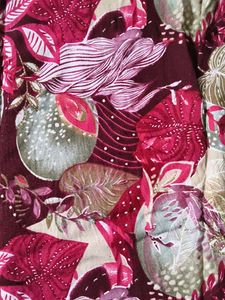 Beautiful Floral Print short kurta