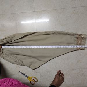 Festive Wear kurta And Cream Bottom