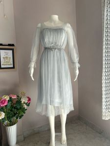 Blue Tulle Party Dress No discount ❌