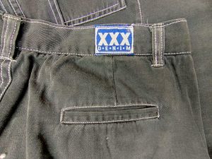 Black Full Baggie Denim Pant