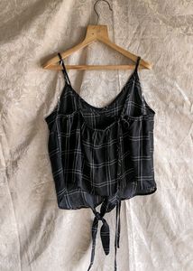 Black Tie Up Top