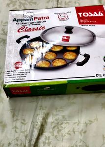🍪TOSAA 12 CAVITY ALUMINIUM ALUAAPPAM PATRA  WiTHL