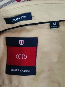 Men's Beige Long Sleeve Shirt
