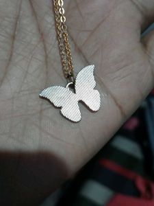 Butterfly Pendant Necklace