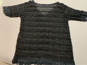 Sheer Lace V-Neck Top