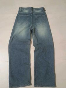 Wide Leg Denim Jeans