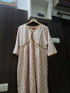 Elegant Floral Print Kurta