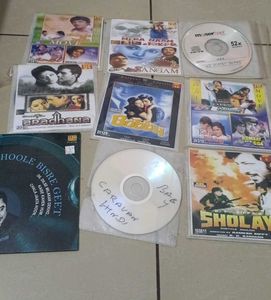 old hindi songs, tamil and English movie cds