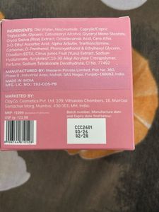 Clay.co Yuzu &amp; Vitamin C Glow Capsule Cream