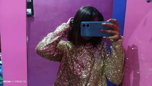 Golden Shining Super Sparkle Jacket American