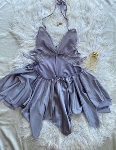 Lace Butterfly Sleep Romper