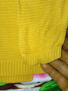 Cute Yellow Character Sweater
