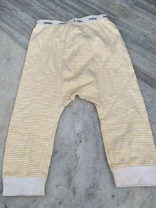 Baby Girl Striped Pajama Bottoms