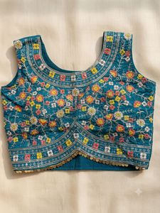 Embroidered Blouse ,Skirt, shrug
