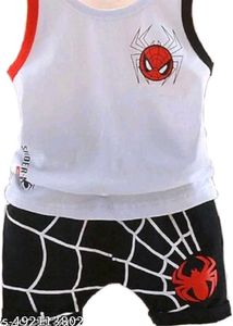 Spiderman Tank Top and Shorts Set