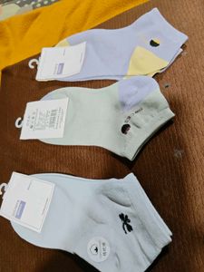 Cute Ankle Socks - Pack of 3