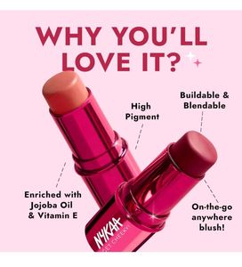 Nykaa Get Cheeky! Blush Stick - Rosy Rush