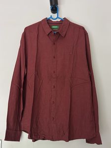 United Colors of Benetton Burgundy Shirt
