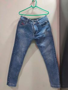 REPLAY 30'in Stylish Blue Denim Jeans
