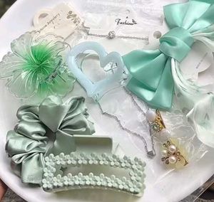 Cute Pink Hair Accessory Set