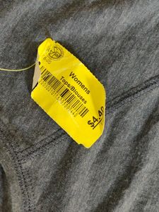 Comfortable Grey Long Sleeve Top(S)