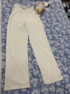Off White Flared Trousers