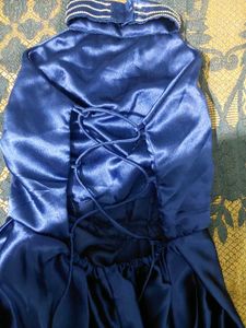 Navy Blue Formal Gown